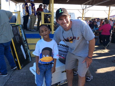 Leroy at Children's Hospital Bass Classic