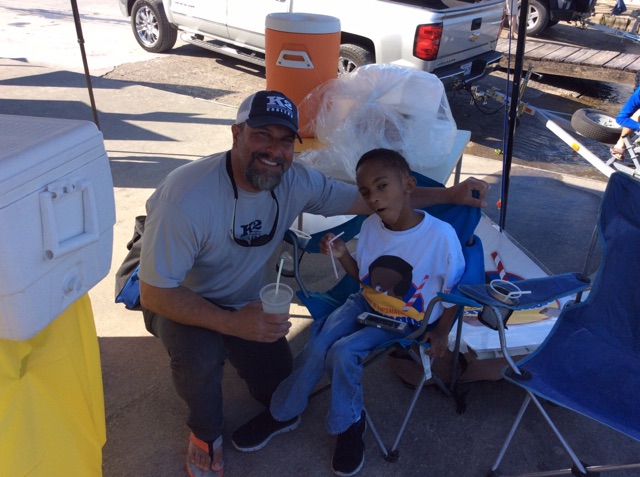 Leroy at Children's Hospital Bass Classic