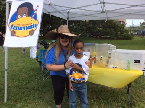 Leroy's LipSmack'n Lemonade at the Baton Rouge Blue Festival