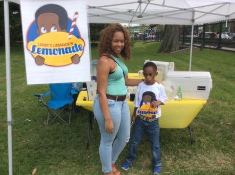 Leroy's LipSmack'n Lemonade at the Baton Rouge Blue Festival