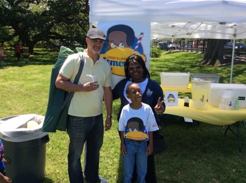 Leroy's LipSmack'n Lemonade at the Baton Rouge Blue Festival