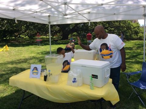 Leroy's LipSmack'n Lemonade at the Baton Rouge Blue Festival