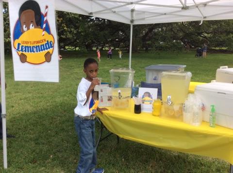 Leroy's LipSmack'n Lemonade at the Baton Rouge Blue Festival