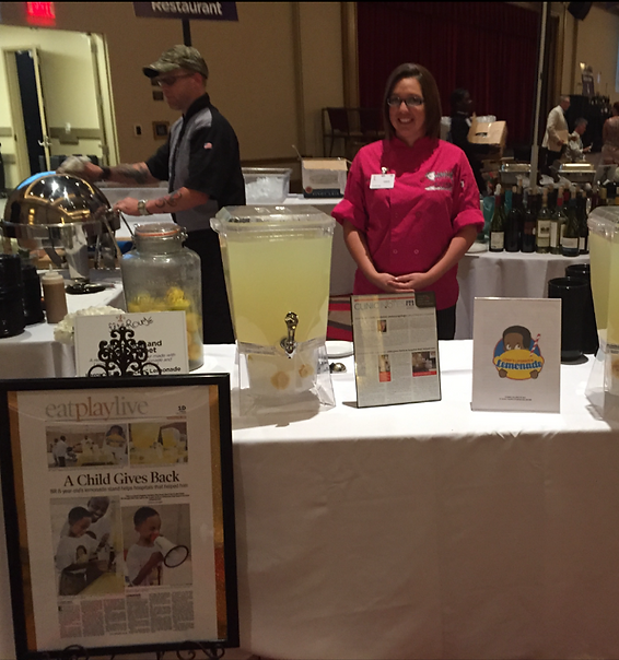 Fete Rouge Competition 2015 Feature Leroy's Lip Smack'n Lemonade was made into a sorbet at the Fete Rouge Chef Competition in 2015.