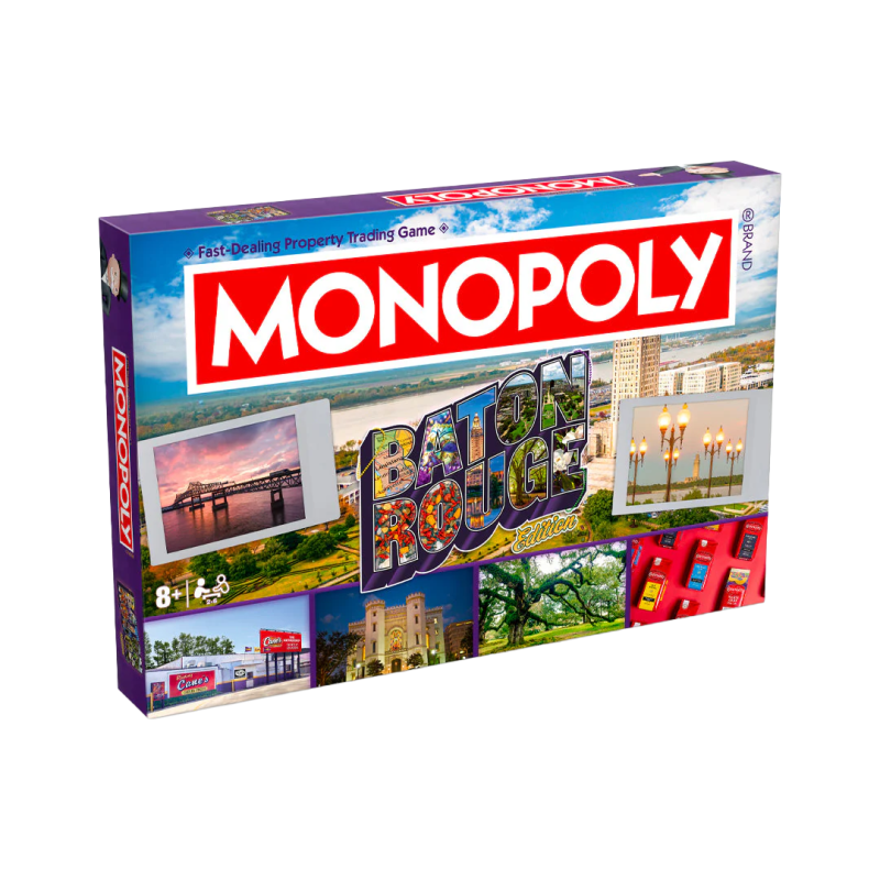 Monopoly Baton Rouge Edition Board Game
